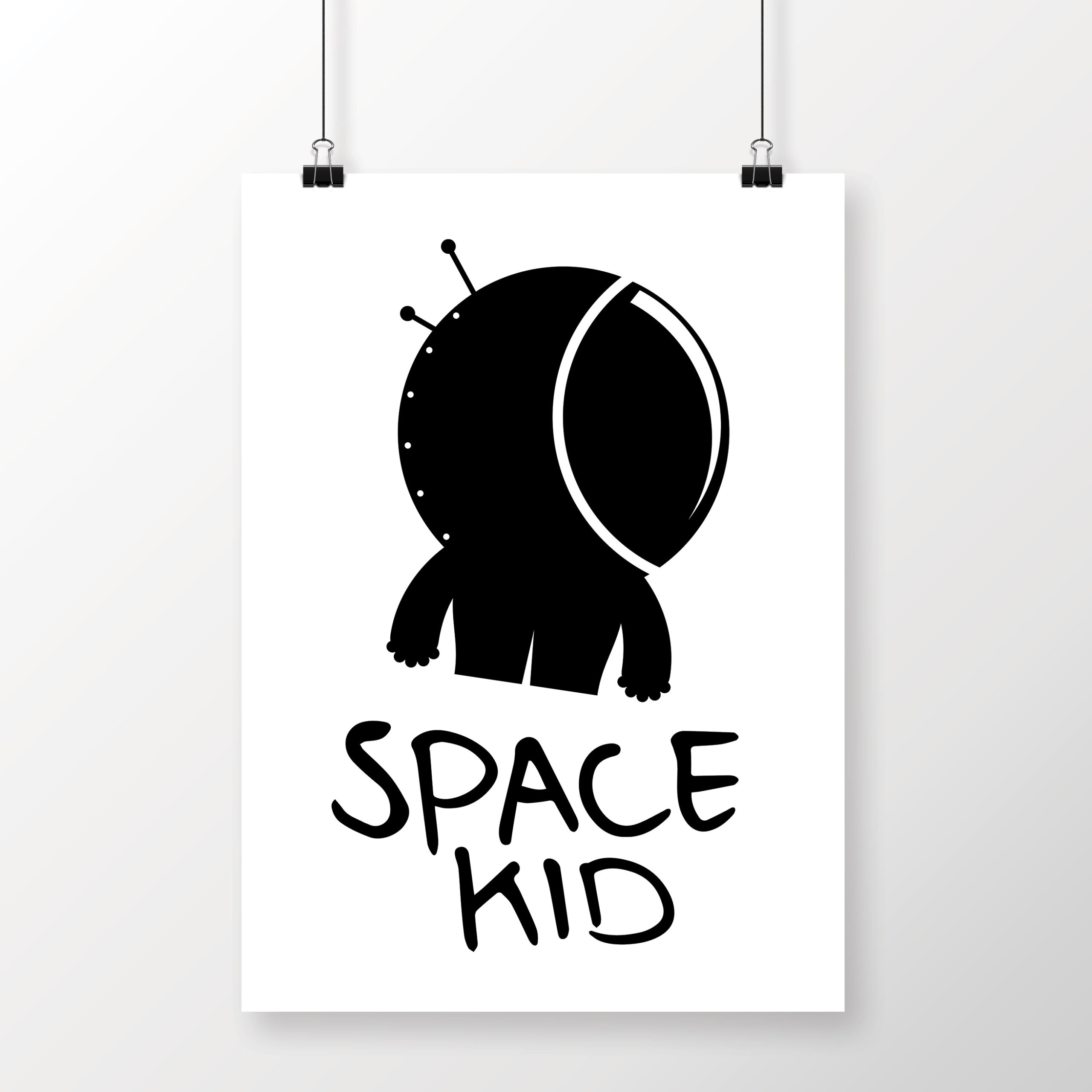 הדפס מפלצת SPACE KID2